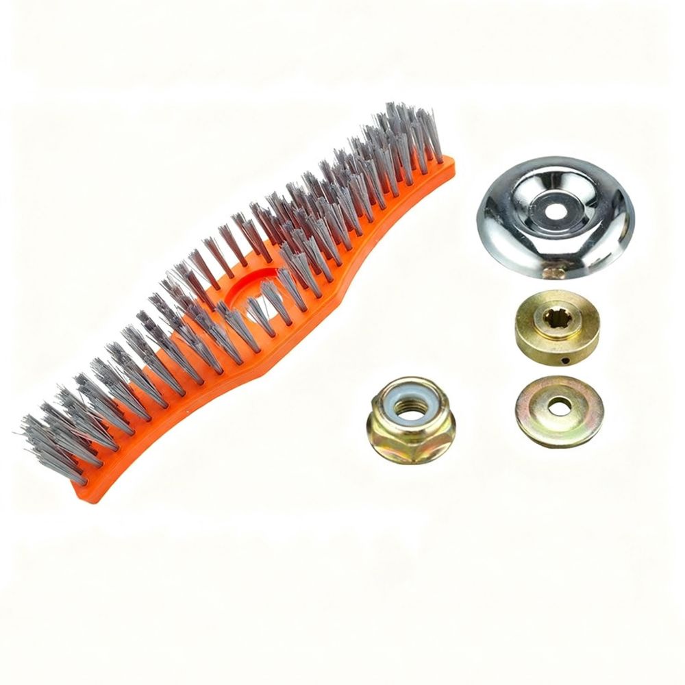Wear-Resistant Polyester Cleaning Brush Adjustable Handle Loose Soil Weed Remover Tool High-Efficiency Grass Rooting Tool