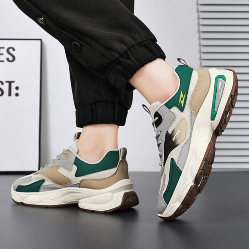 Summer New Men Shoes Lightweight Mesh Breathable Sport Running Shoes Non Slip Training Shoe Man Vulcanized Shoe Tenis Zapatillas