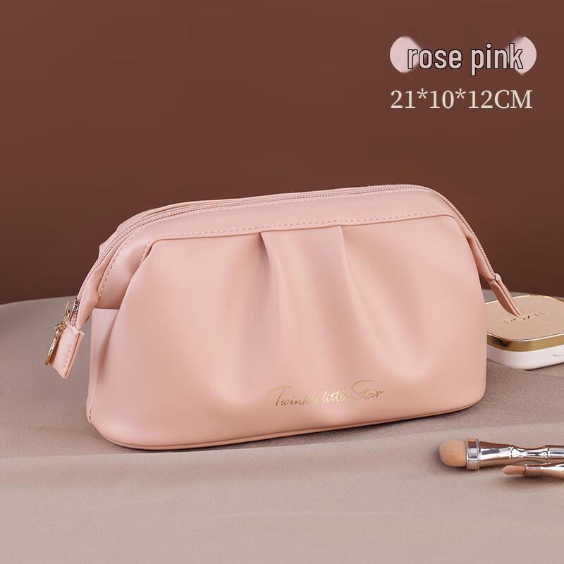 Veperlo Rose Story Portable Travel Cosmetic Clutch Bag