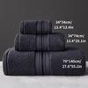 New Thickened Egyptian Cotton Towels Solid Color BathroomTowel  Soft Superabsorbent Comfortable Adult Bath Towel