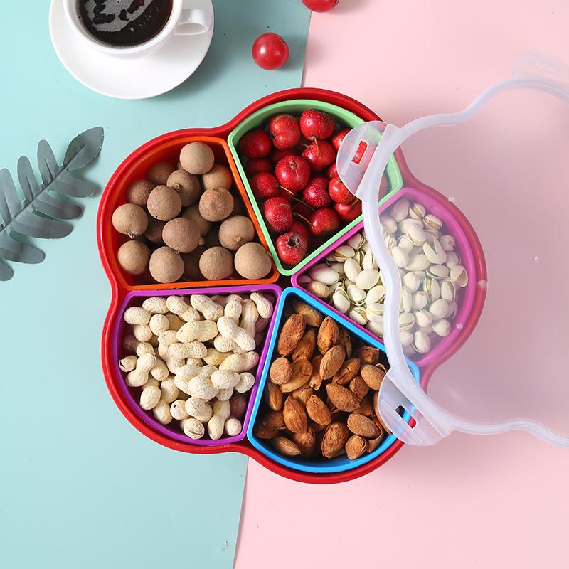 Wohnzimmer Couchtisch Snack Aufbewahrungsbox: Obst, Süßigkeiten, Nüsse, Melonenkerne
