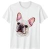 French Bulldog Watercolor TShirt French Bulldog Dogs Birthday Gift For Him Her