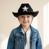 Rhinestone Summer Sun Hat Sparkling Kids Bucket Hat Cool Western Cowboy Hat  Dress-Up