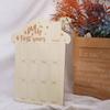 Wooden Baby’s First Year Picture Frame Commemorative Celebrations Baby Keepsake Frame My First Year Handmade