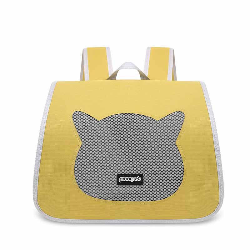 Cat Bag for Going Out Portable and Breathable Cat Backpack for Pet Travel High-looking Shoulder Bag Lightweight Large-capacity Cat Backpack