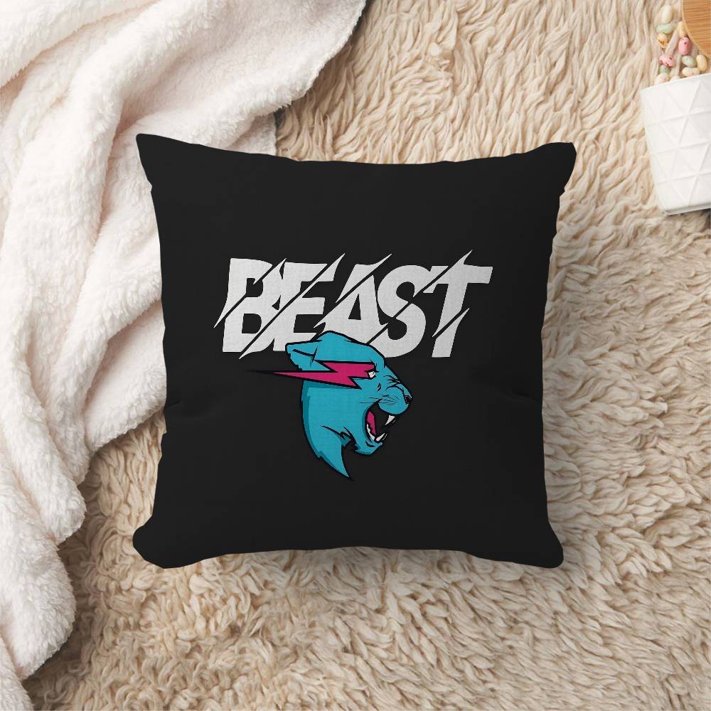 Individual Creato Mr-B-Beast 45*45Cm Cushion Cover Pillow Cover Decor Pillowcase Home Pillowcase For Couch Pillow