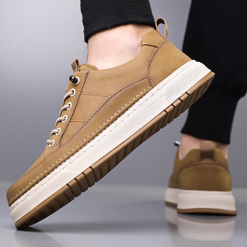 New Fashion Luxury Designer New Men's Lace Up Platform Casual Shoes Male Comfort Walking Sneakers Footwear Zapatos Hombre