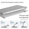 2pcs Adjustable Computer Stand Portable Laptop Riser Mini Notebook Bracket