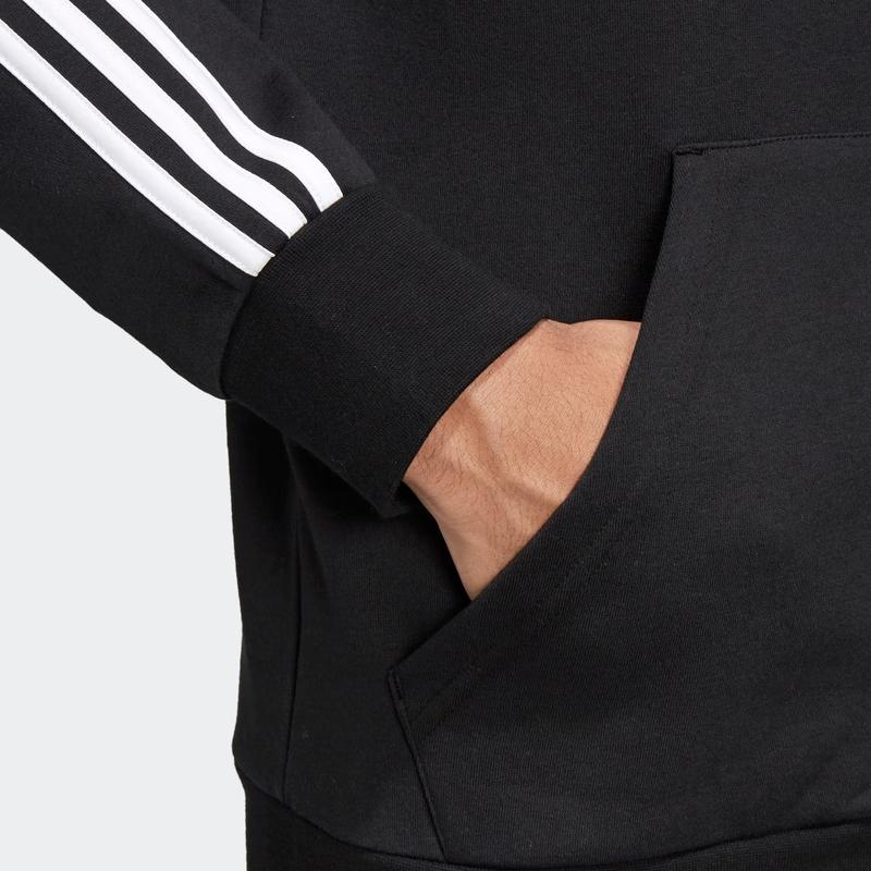New Adidas ESSENTIALS Jacket Men's Black DQ3101