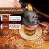 Kit de Afumare Cocktail cu 4 Arome - Bourbon, Infuzor Craniu Ceramic Kit de Afumare Băuturi Old Fashioned Cadouri de Ziua de Naștere pentru Bărbați Tată