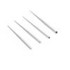 3Pcs/Set Convenient and Durable Piercing Tool Stainless Steel Insertion Taper for Navel Body Stretching Piercing Kit