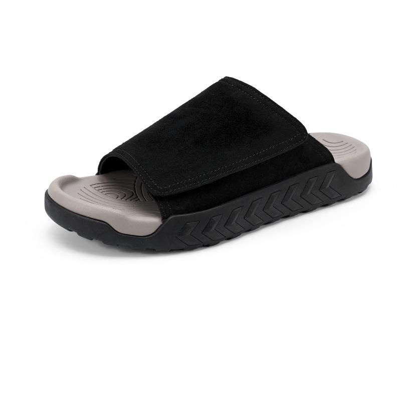 Men s Summer Non-Slip Soft Sole Flip-Flops – Outdoor Beach Sandals, Large Size, Thick Sole, Fashionable  Versatile. 42