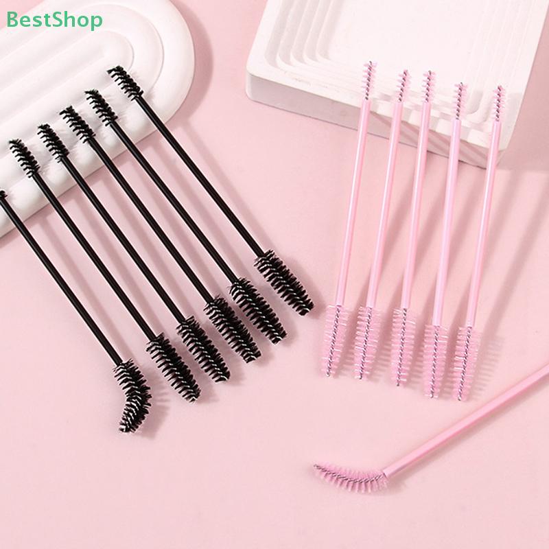 20/40Pcs Disposable Double-ended Eyelash Makeup Brush Eyelashes Extension Eyebrow Brush