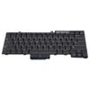 Replacement Keyboard Durable Convenient Replace Keyboard for DELL E6400 E6410 M4400 M2400 E6500Black