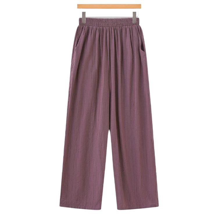 Extra Wide Plus Size Women's Summer Two-Piece Outfit: Loose Fit Clothing for Middle-Aged and Elderly