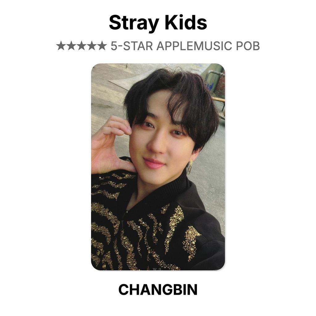 Stray Kids 5-STAR APPLEMUSIC POB Official Photocard
