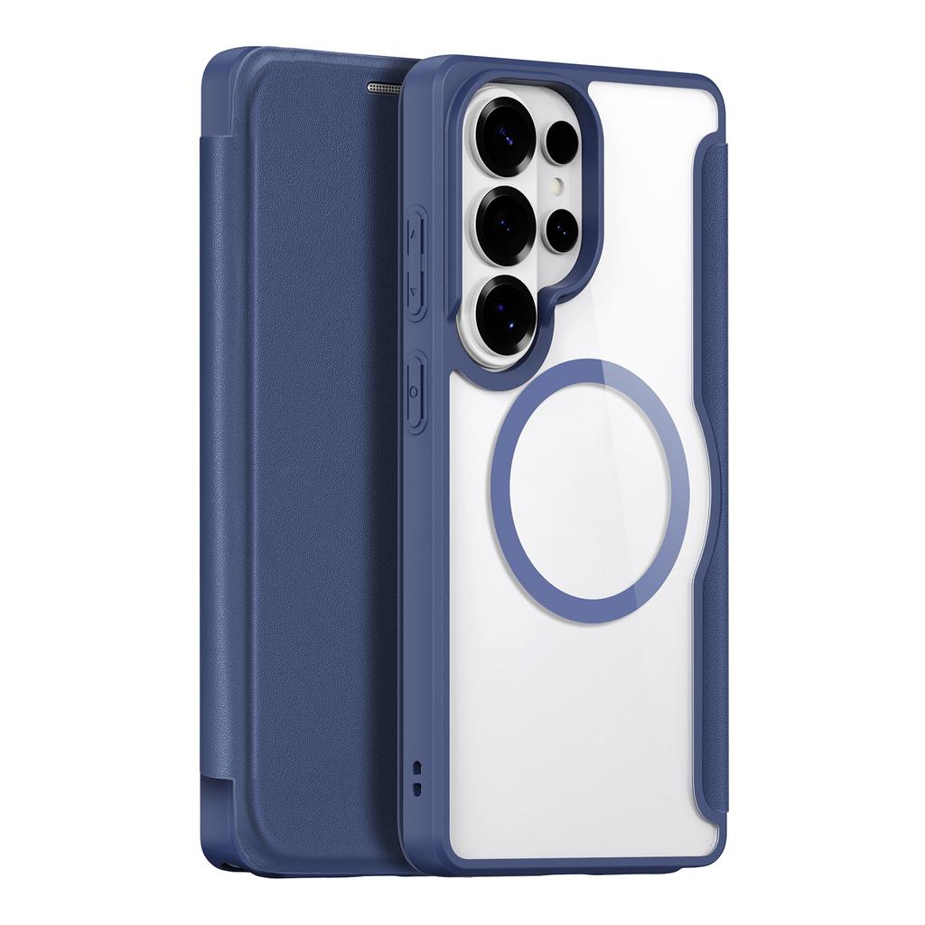 For Samsung Galaxy S26 Ultra Magnetic Case DUX DUCIS Skin X Pro Series Flip Leather Cover