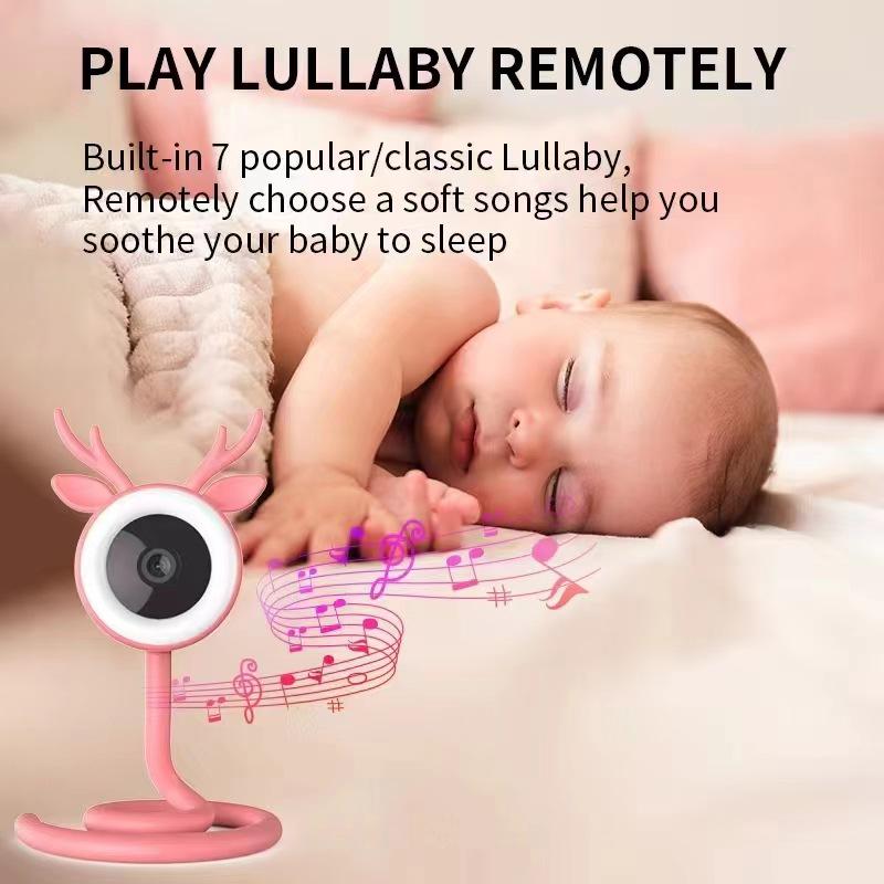 Tuya Wireless Smart Baby Monitor with Mobile Remote Home Camera