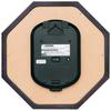 Seiko Clock Wall Clock Radio Analog Octagonal Wooden Frame Dark Brown Wood Gloss Diameter X X KX251B 34.4 34.4 4.8cm