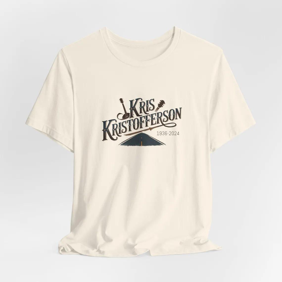 Kris Kristofferson Memorial 1936-2024 Unisex T Shirt Full Size S-5XL S разноцветный