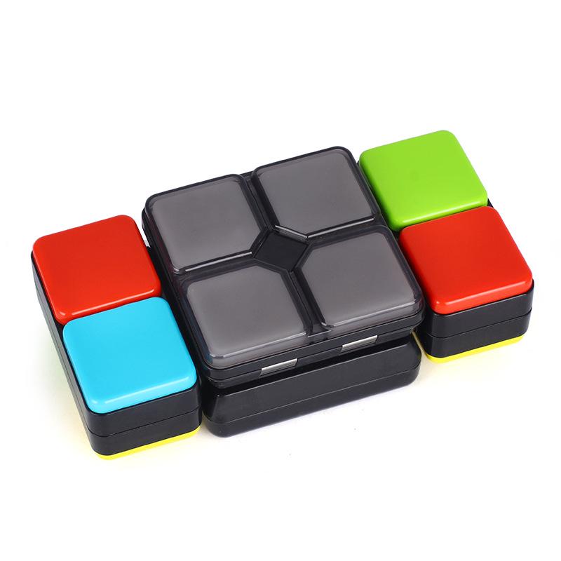 Interactive Transformable Rubik's Cube: Light-Up Sound-Making Educational Parent-Child Toy