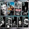 Johnny Hallyday Musik Weiche Handyhülle Für Xiaomi Redmi Note 12 12S 13 14 11 11S 10 Pro 10S 11T 11E Plus 14Pro Muster Abdeckung Notiz