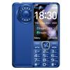 i33(H11) 4G LTE Mobile Phone 2.4inch TFT Screen 1500mAh Alarm Clock Music Player Flashlight Dual SIM Card Feature Phone