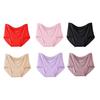 Cotton Underwear for Women Seamless Plus Size High Waisted Full Coverage Briefs Ladies Soft Stretch Tummy Control Panties