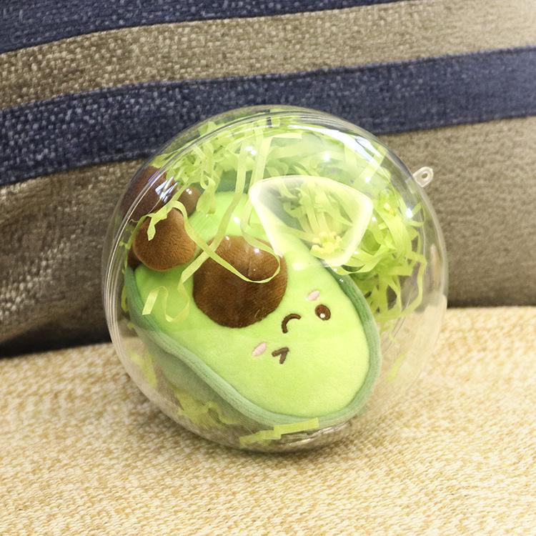 Christmas Acrylic Transparent Ball - DIY Decor Gift Box for Cake and Candy