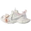Balenciaga 3XL Low Top Chunky Sneakers Women's White Light Pink 832994WXLMC9050
