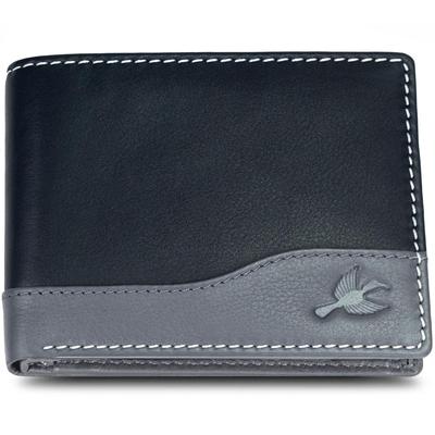 Buttler Black Mens Leather Wallet – Leather Wallet for Mens and RFID Blocking Genuine Leather Mens Walle