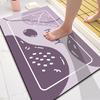 Diatom Mud Cushion Absorbent Mat Toilet Entry Door Non-slip Mat Bathroom Foot Mat Toilet Entry Carpet