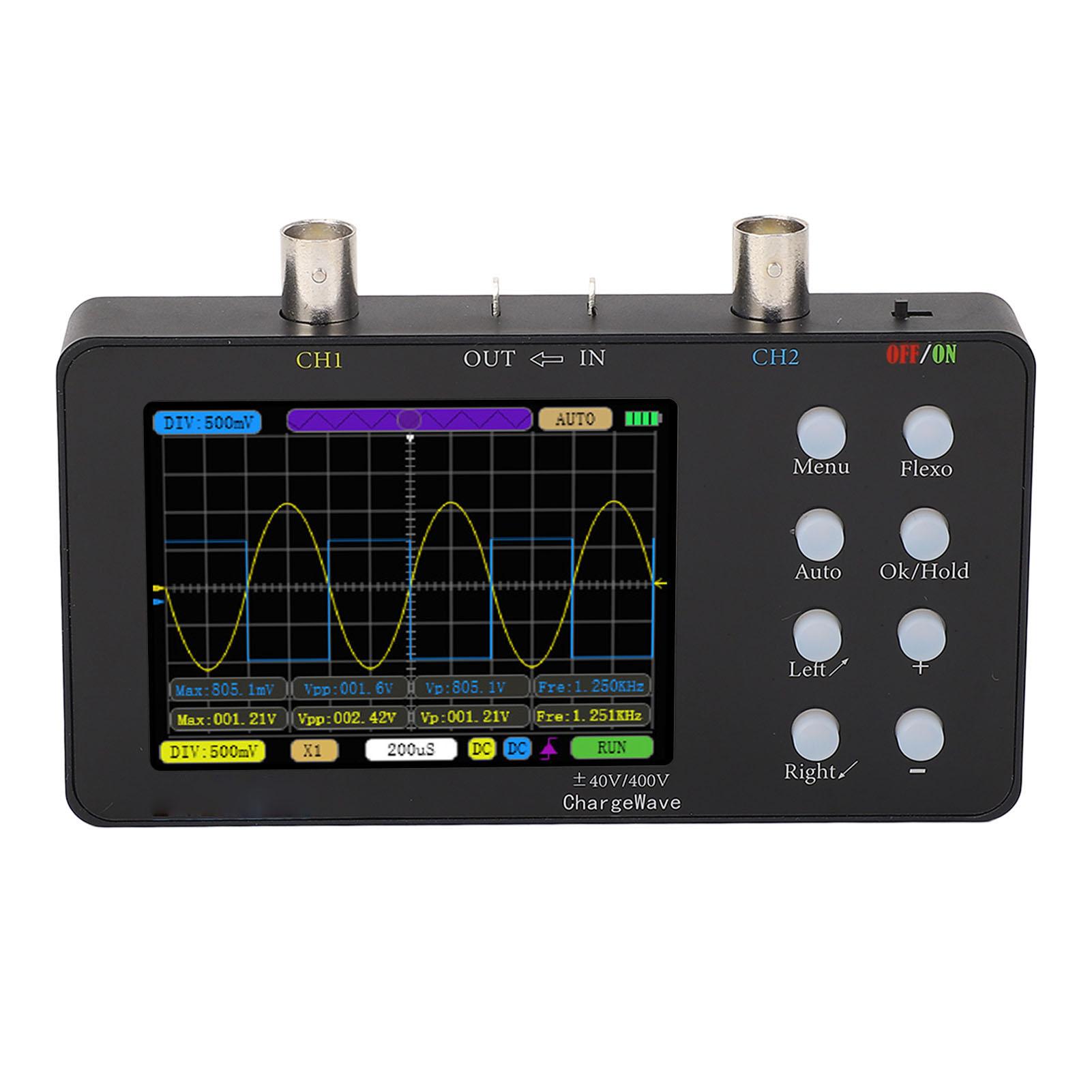 

Портативний портативний планшетний цифровий осцилограф, 2 канали, частота дискретизації 50 МБ
