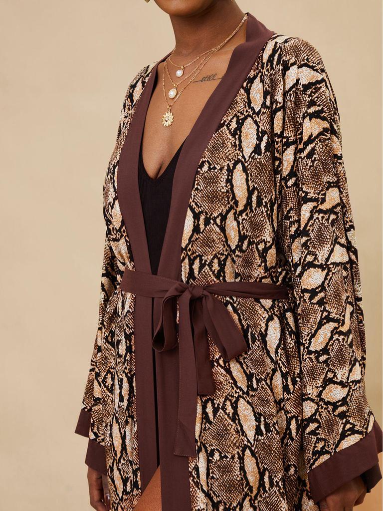 New European & American Cotton Printed Beach Cardigan: Sexy Sunscreen Jacket and Loose Holiday Swimsuit Cover-Up.