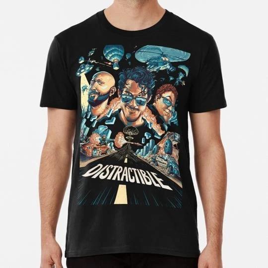 

Distractible Merch Size S to 5XL Made in the USA T-Shirt 4XL