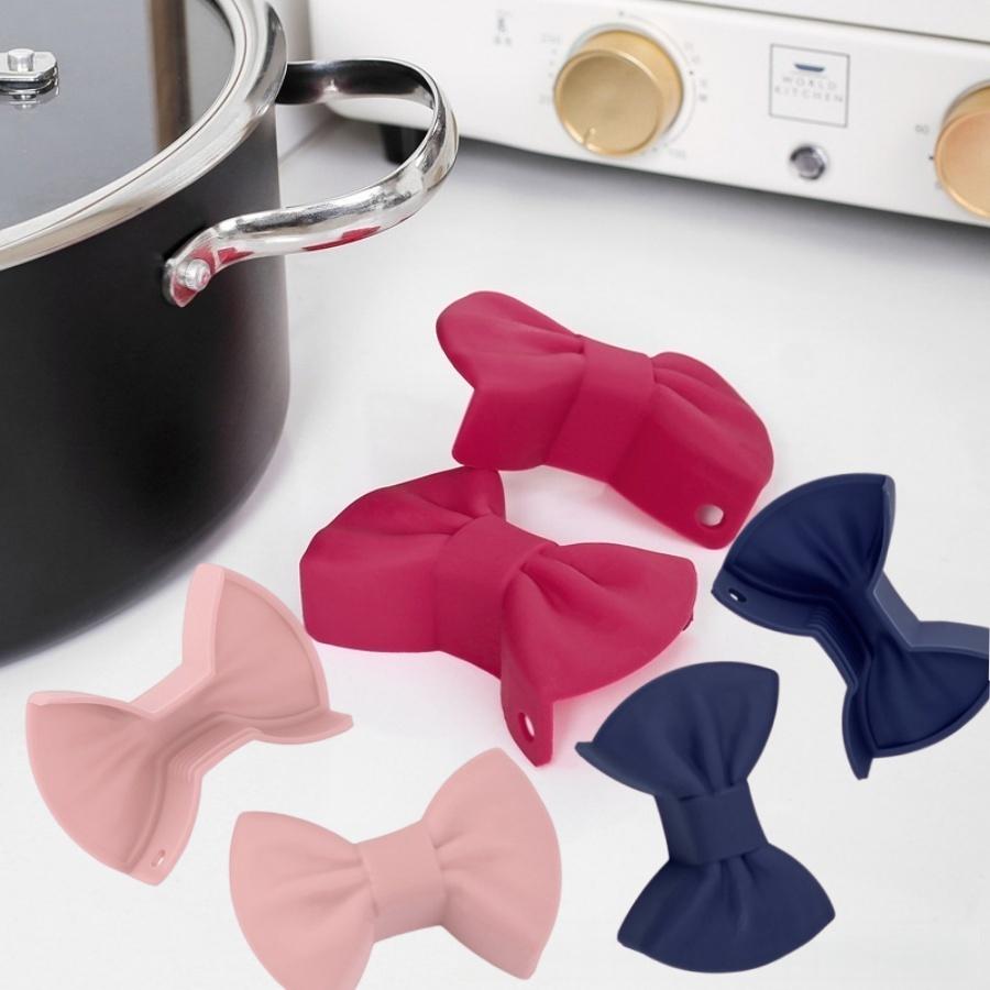 Creative Butterfly Cartoon Style Silicone Heat-resistant Clamp - Durable Heat-resistant Ear Cover for the Stove Gloves