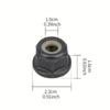 M12*1.75 LHF Left-Hand Thread Anti-Loosening Nut for Lawnmowers