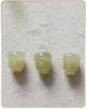 Three-Way Buddha Head Spacer Beads Natural Hetian Jade Jadeite Wenwan Crystal Bracelet DIY Accessories