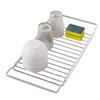 Paniki Dish Stainless Over the Space Dish Drying Heavy Dish Storage Drainer, Expandable, Steel, Sink, Saving, Stand, Foldable, Compact, Rack,