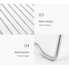 Outdoor Stainless Steel Stove Holder Camping Portable Folding Mini Barbecue Rack Pot Holder Baking Tray Holder
