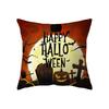 Halloween Theme Pillow Cover Car Office Living Room Sofa Halloween Pumpkin Lantern Decoration Pillow Cover