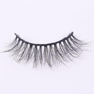 Mink Hair Natural Short False Eyelashes European And American Hard Stem Curly 3d Eyelashes Pingdu City Eyelashes