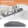 Kitchen Sink Splash Guard, Faucet Handle Drip Catcher Mat, Draining Mat behind Faucet, Water