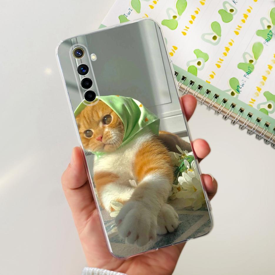 For Realme 6 Pro Case Realme 6i 6S Luxury Popular Painted Back Cover Soft Silicone Phone Case For Realme 6S 6i Realme6 Pro Shell