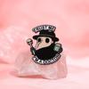 Stylish Alloy Cartoon Character Brooch Doctor Mask Inspired Badge For Fashion Enthusiasts