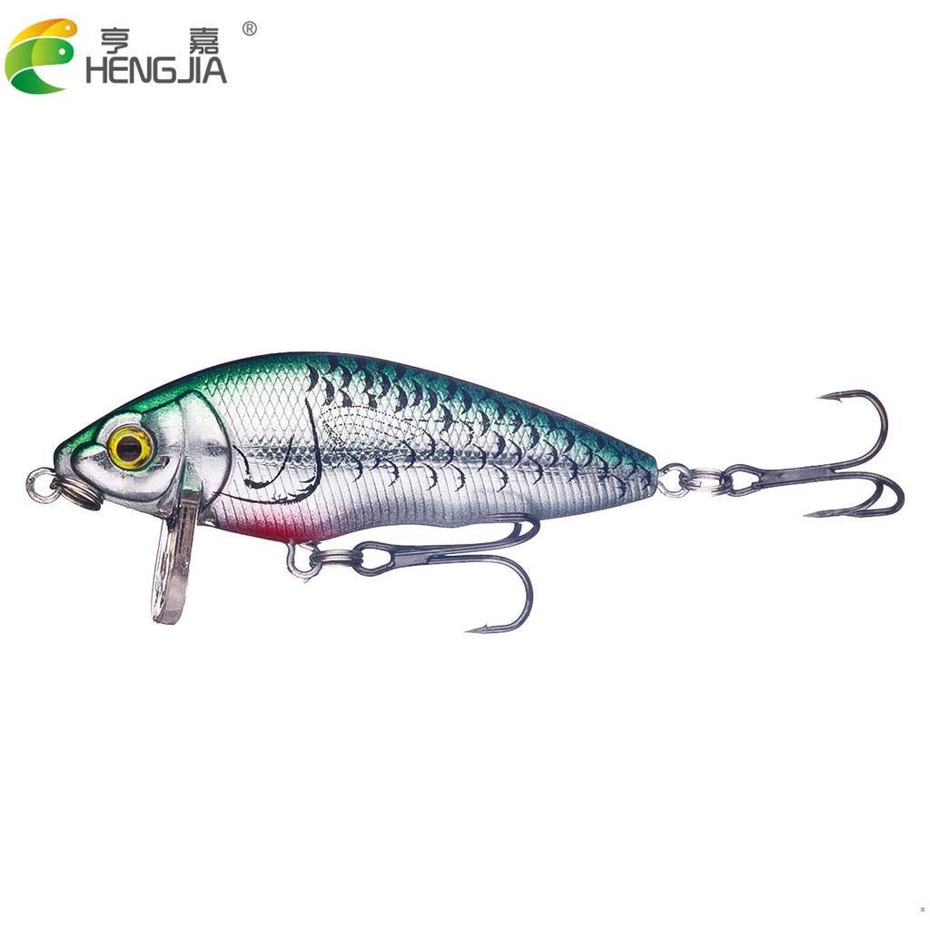 Homoyoyo 8 Stck Kleiner Vib Minnow Angelkder  Farbiger Harter Kder Mit  Metallhaken Fr Barsch, Forelle &