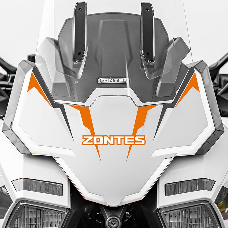 For ZONTES 703F Motorcycle Front Fairing Stripe Protective Stickers Body Decorative Graphic Decals Modification Kit