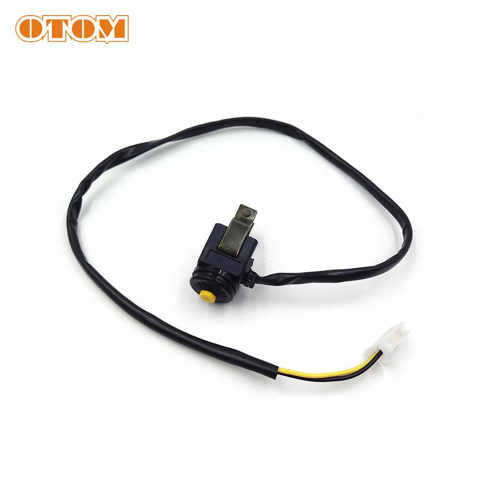 

OTOM Motocross Engine Ignition Kill Switch Button Horn Start For KTM SXF HUSQVARNA FC TE 250 300 350 EXC EXCF SX 22mm Handlebar 1 Pcs Yellow