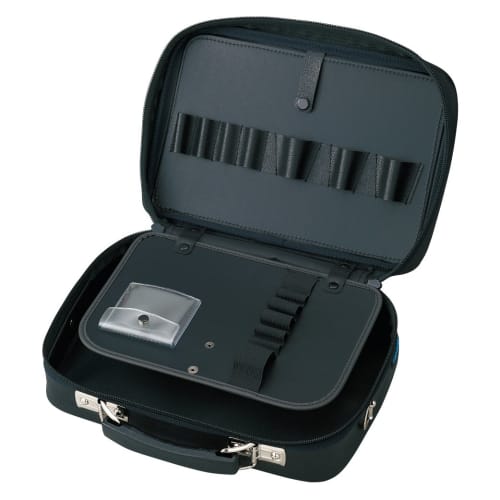 HOZAN Tool Case, Compact and Lightweight, Made of Vinyl Leather, S-107