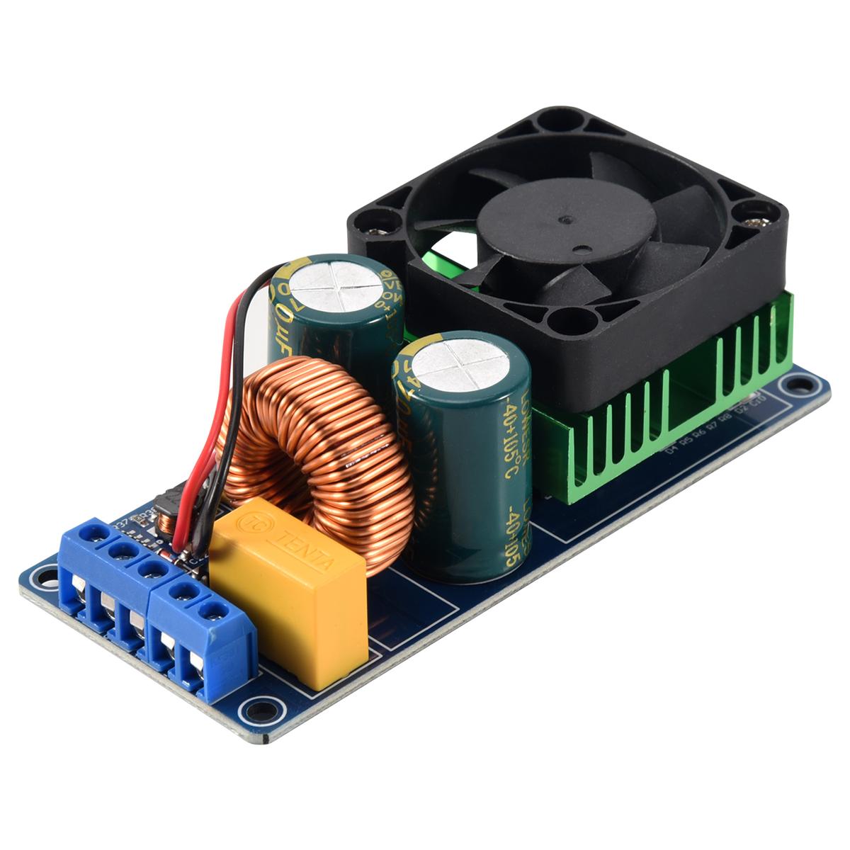 

AA58 IRS2092S High Power Class D HIFI Mono Digital Power Amplifier Board 500W 58-70V China Mainland